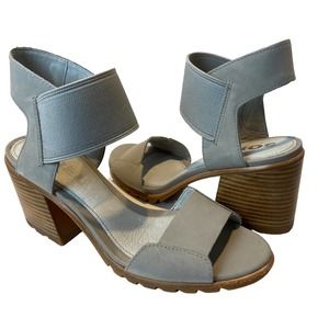 Sorel Nadia Gray Sandals Sz 8.5